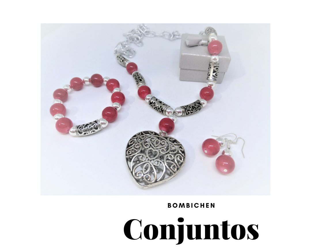 Conjuntos de Collar, Pulsera y Aretes de Bisutería Fina en Querétaro